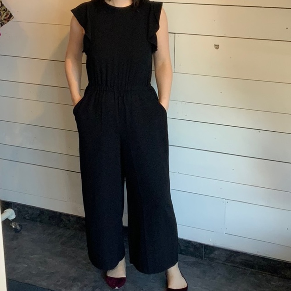 Wilfred black jumpsuit